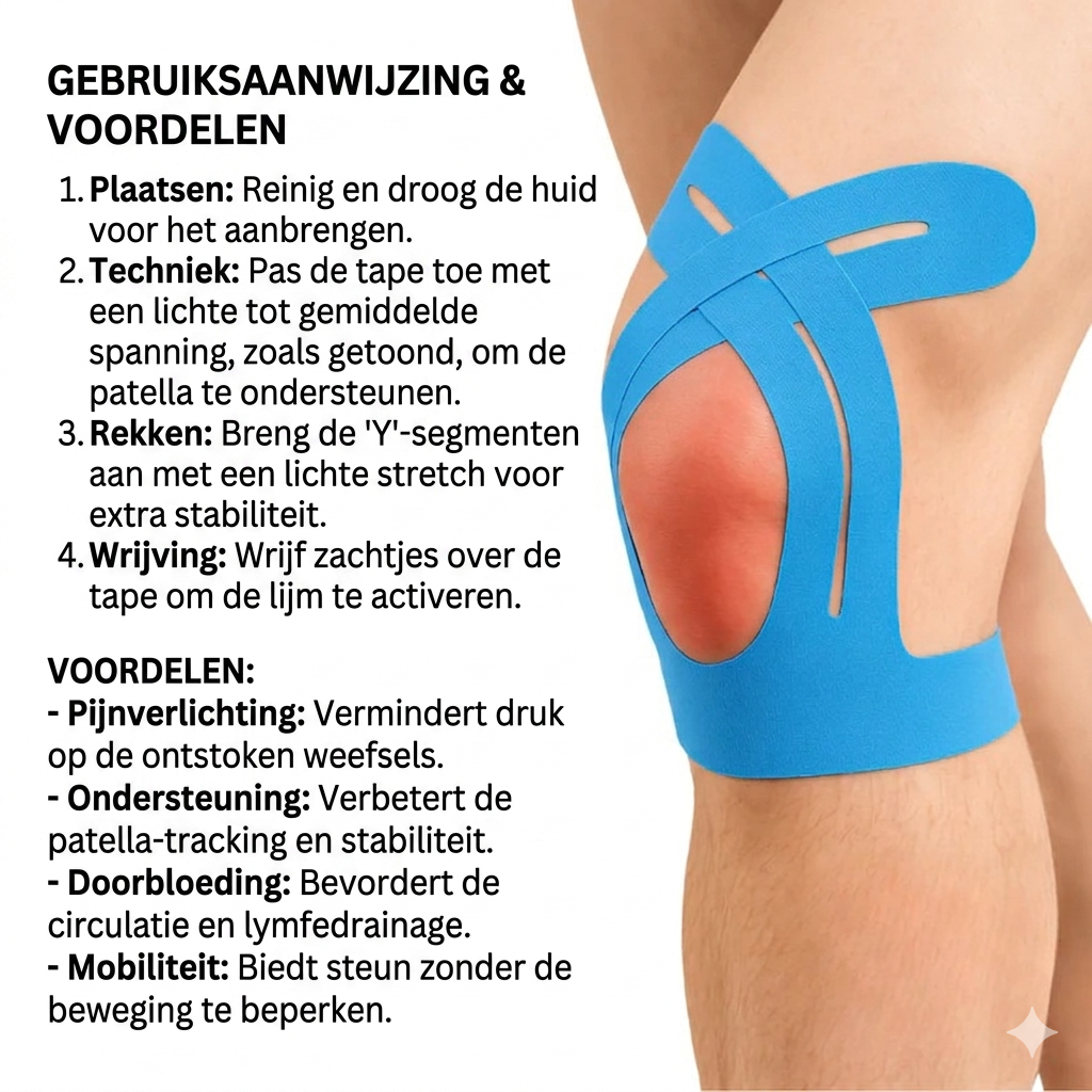 FlexiKnee – Comfortabele Knieondersteuning